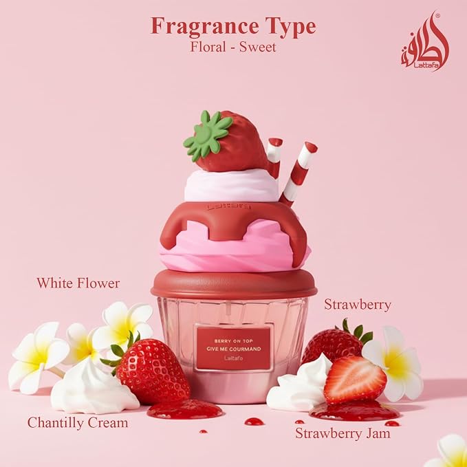 PERFUME BERRY ON TOP LATTAFA – 75 ML